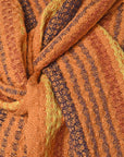 Fall Inspired Handwoven Merino Wool Scarf