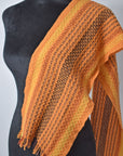 Fall Inspired Handwoven Merino Wool Scarf